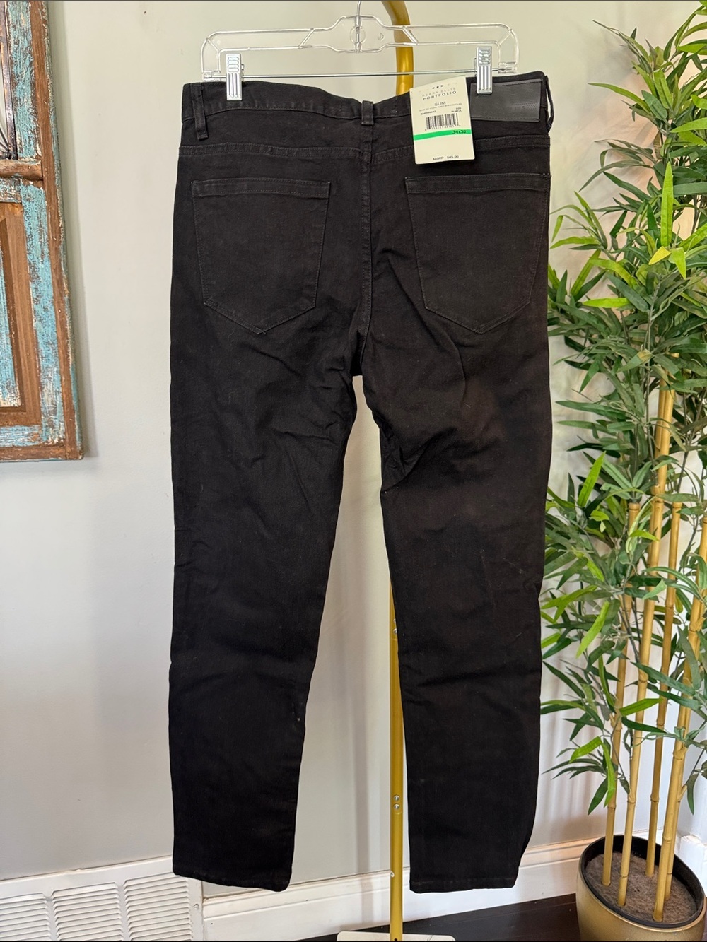 Perry Ellis slim Jeans in Black NWT